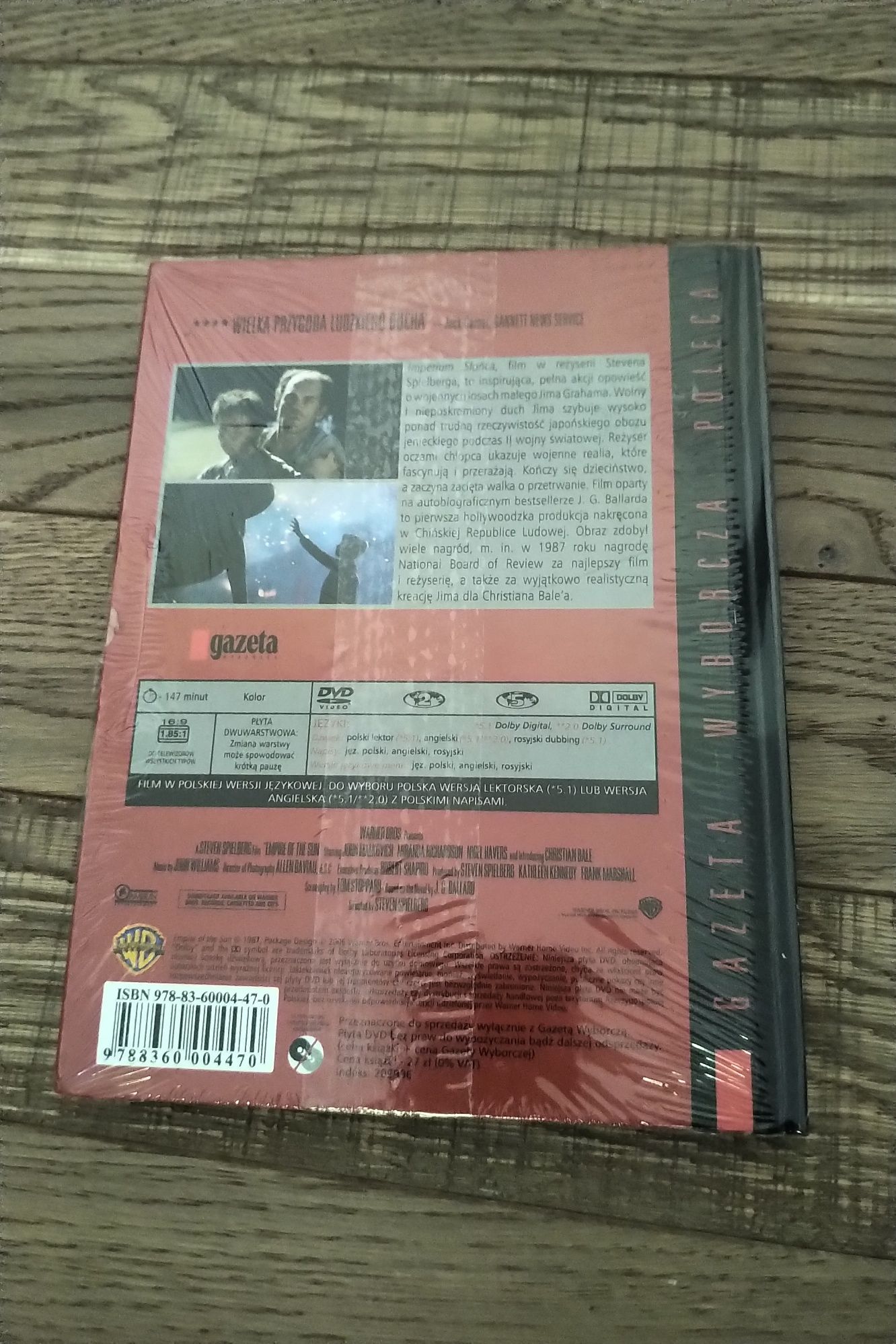 Imperium Słońca  steven spielberg film dvd