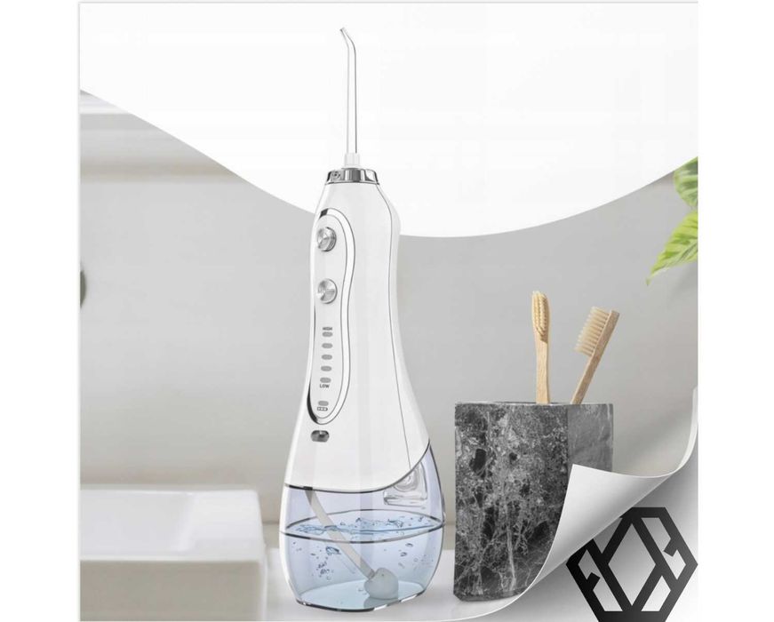Irygator do Zębów Irygator Bezprzewodowy Dentystyczny 5 Trybów 8 Dysz