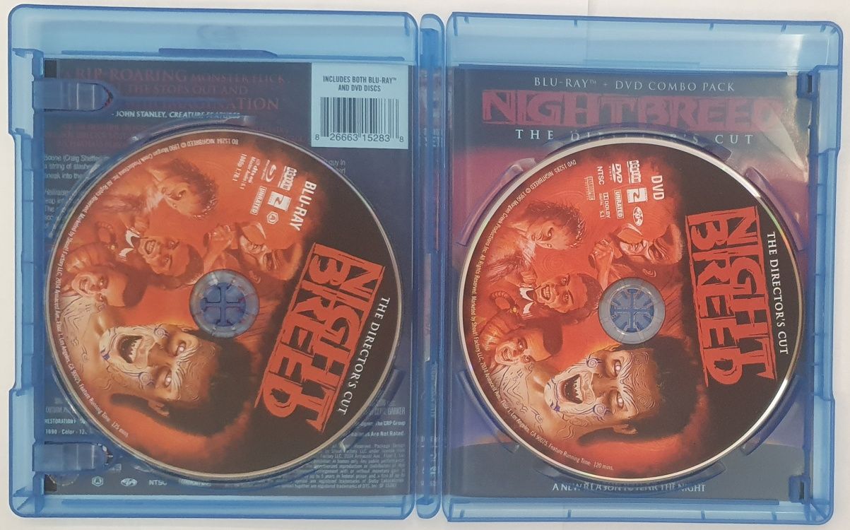 "Nightbreed" Blu-Ray + DVD Scream Factory USA bez PL