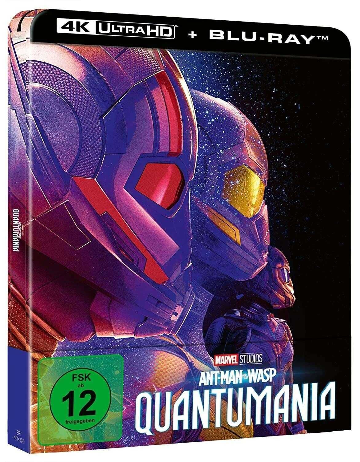 Ant-Man i Osa Quantumania 4K+ blu-ray Steelbook w.ENG