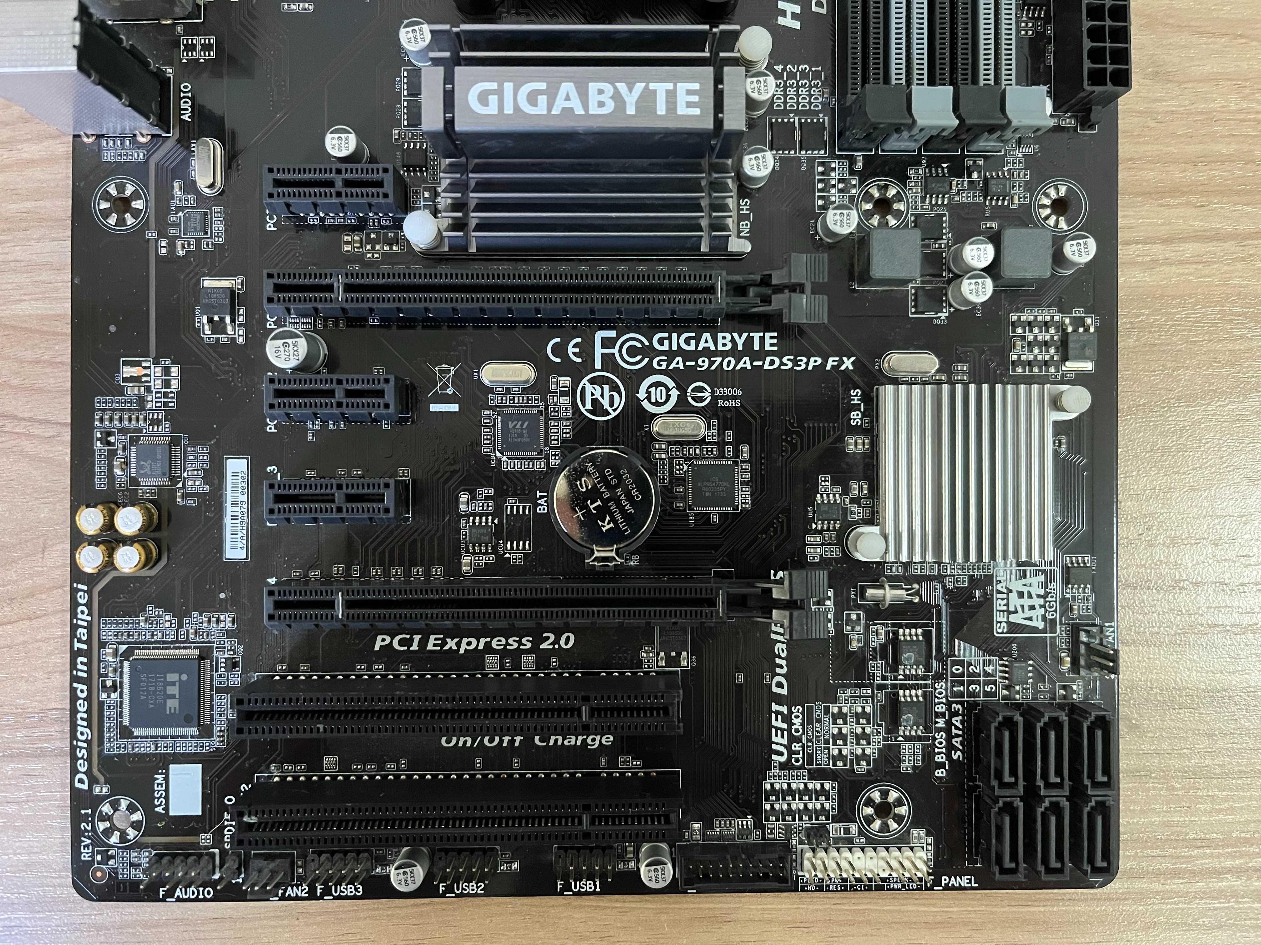 Материнская плата Gigabyte GA-970A-DS3P AM3+ DDR3 FX8320 8350 Support