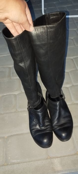 Продам чоботи шкіряні,зимові
