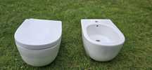 Roca Meridian-N - misa WC z deską oraz bidet (podwieszany)