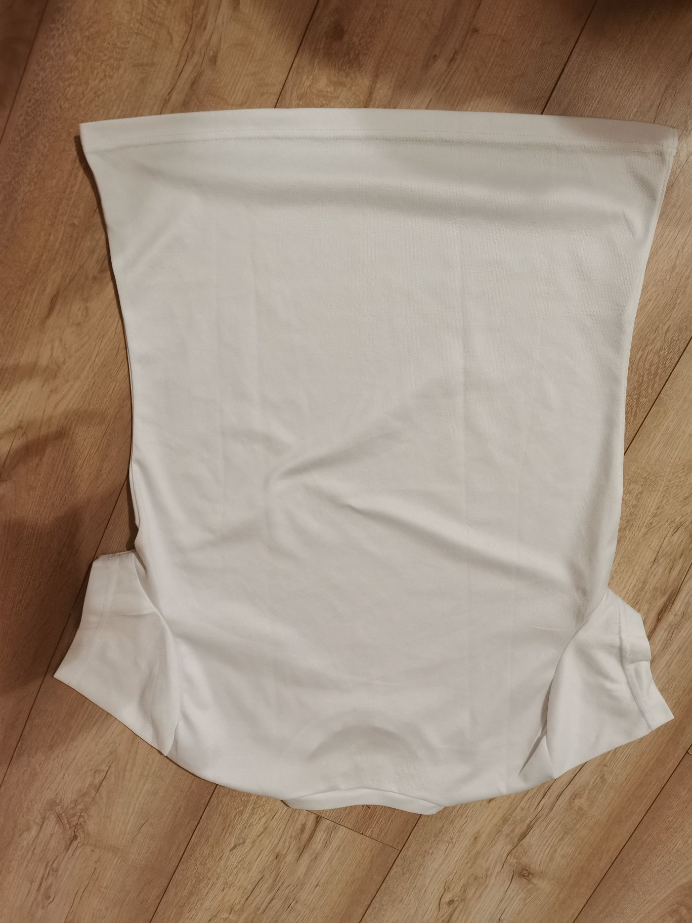 Bluzka koszulka damska biała sportowa Martes Essentials 38 M krótki