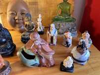 Figuras orientais de 5 a 20 euros