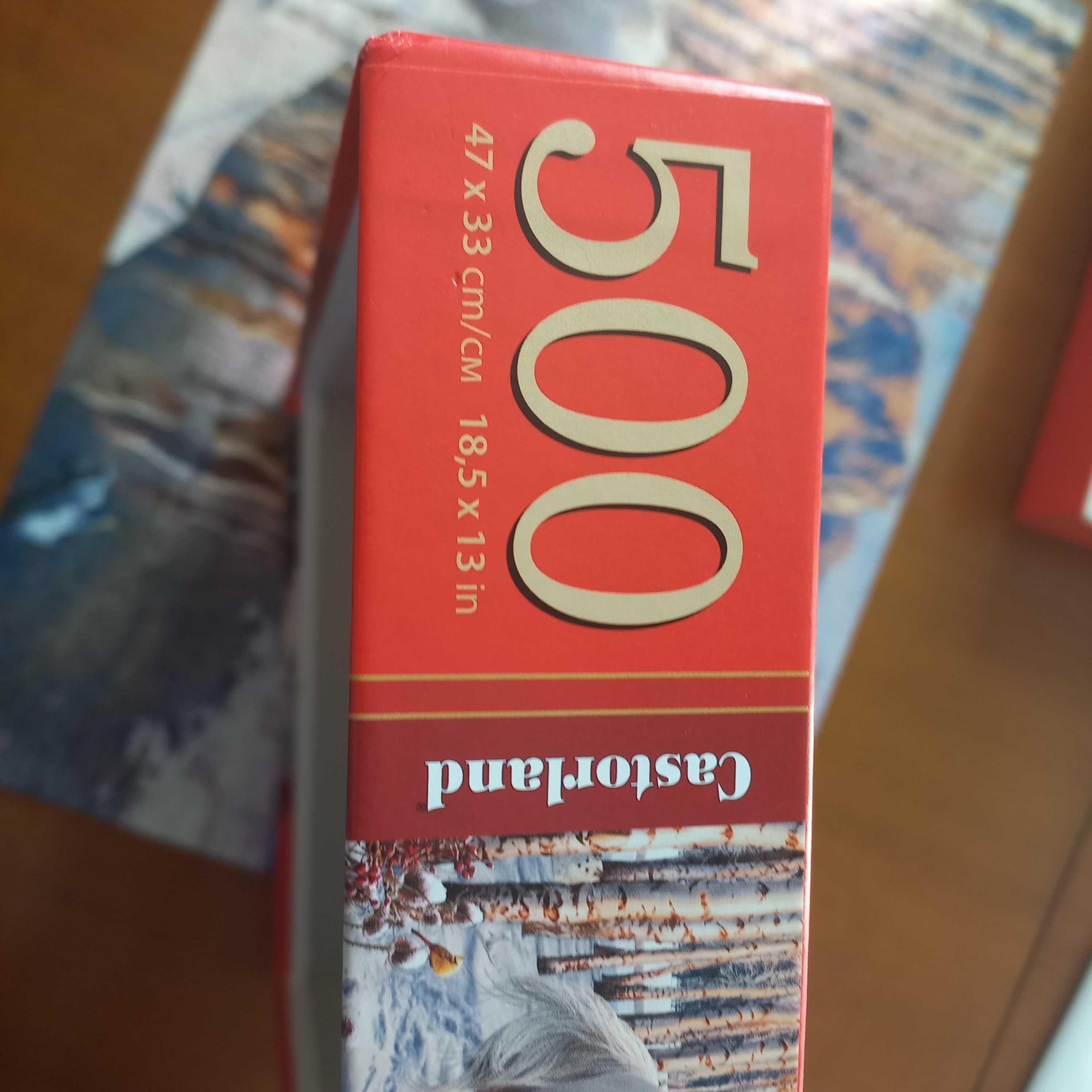 Puzzle 500 Castorland konie