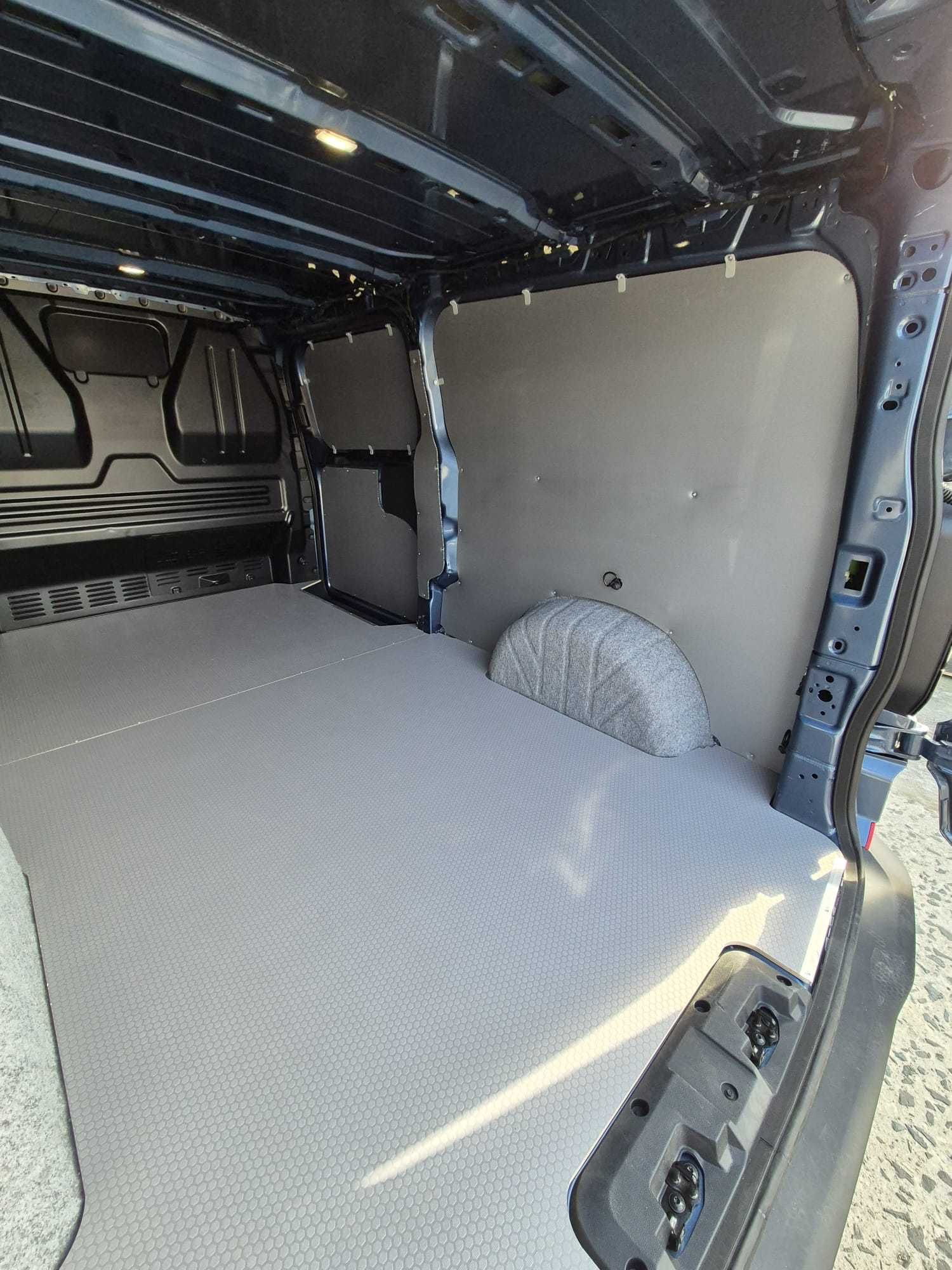 Zabudowa paki Ford Custom, CUSTOM II, VW T7 sklejka, podłoga boki
