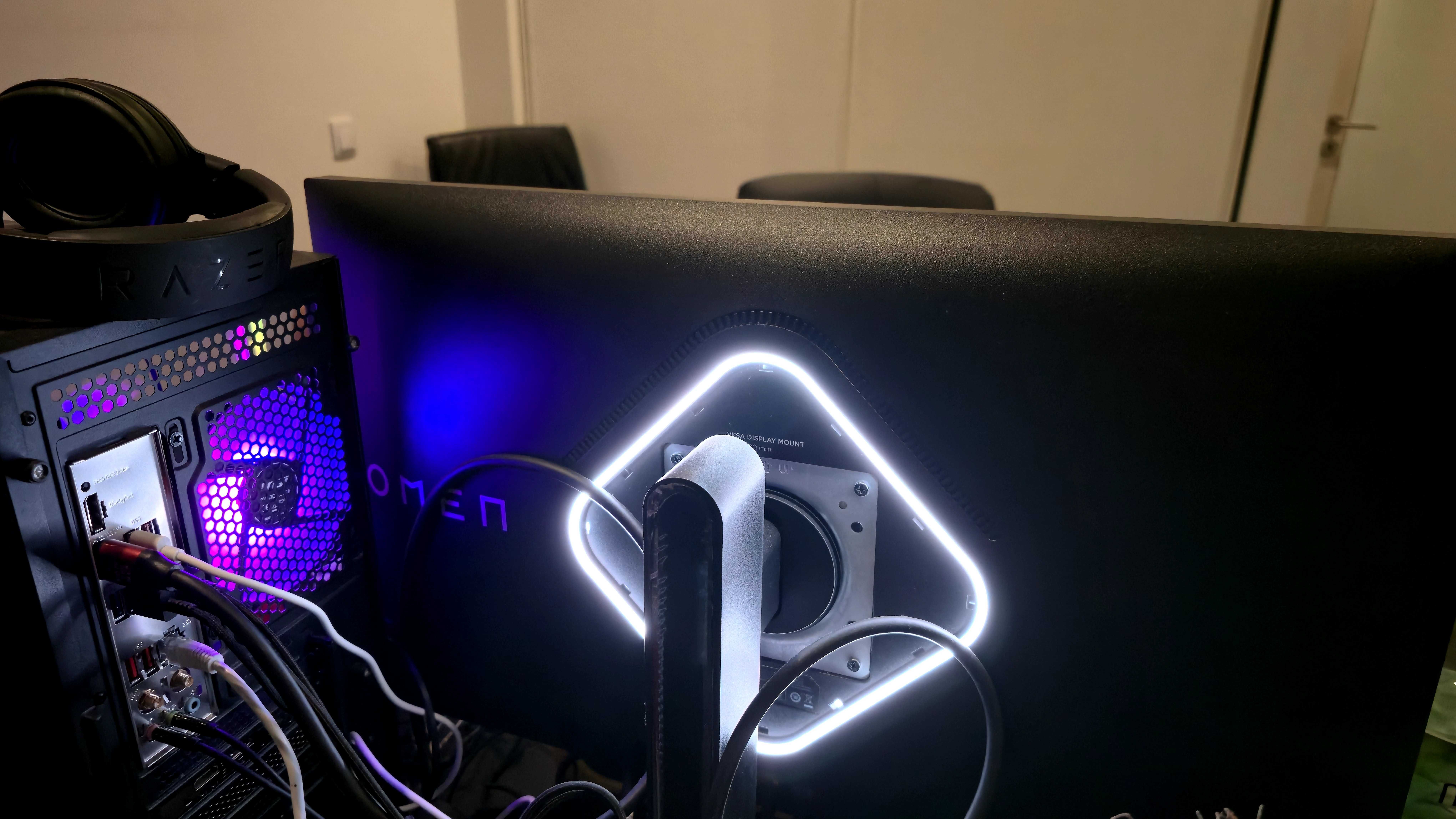 Pc gaming rtx 3070 com monitor omen