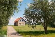 Dom z duszą – wysoki salon, cegła, drewno, Natura 2000, 5 min od plaży