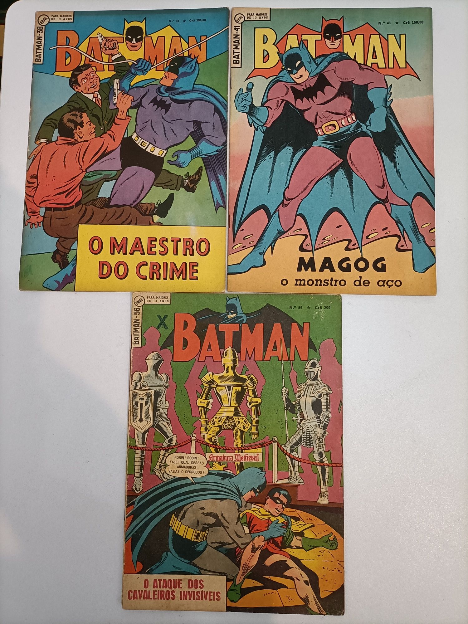 45 Livros Batman da Abril e Ebal