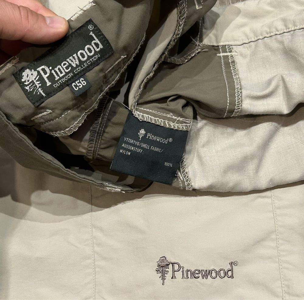Szybkoschnace spodenki Myśliwskie PINEWOOD roz C56 Nylon