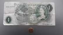 Anglia 1 funt / One Pound stan jak na zdjęciach.