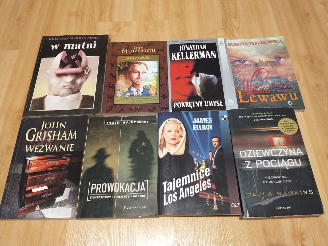 16 książek kryminały Doyle, Dickens, Wise, Liss, Ellroy