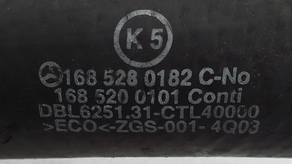 Tubo do intercooler MERCEDES-BENZ Classe A (W168)