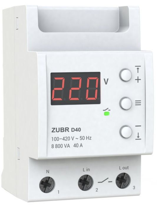 Реле напруги ZUBR D40