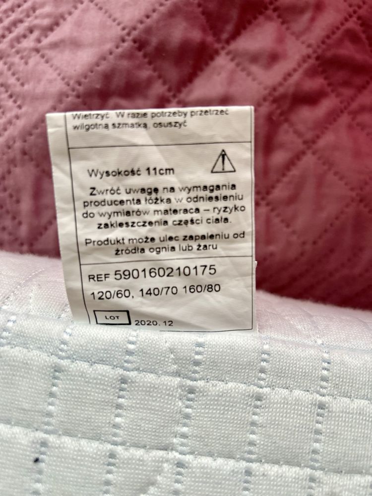 Materac Hevea Baby piankowo-lateksowy 120/60