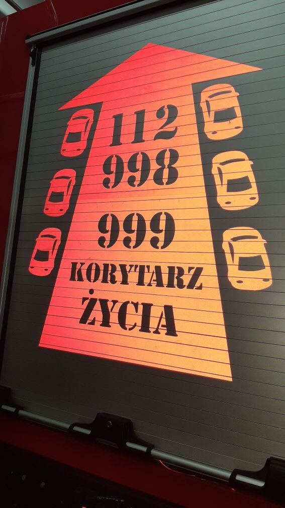 Korytarz życia Straż Pożarna