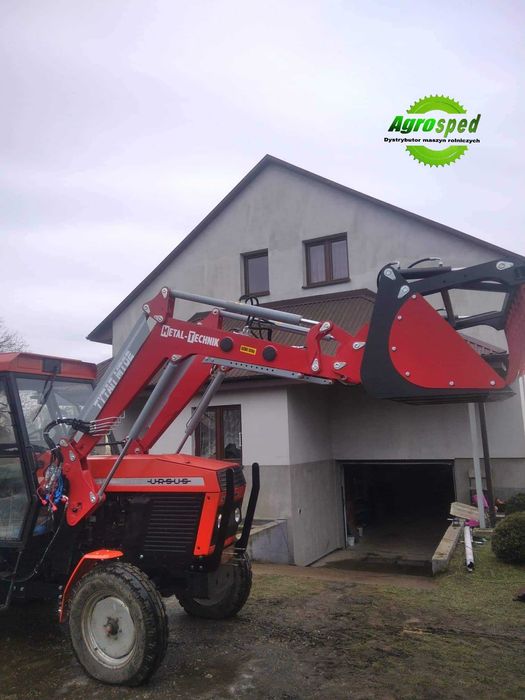 Tur Ładowacz Metal Technik , Zetor, Ursus MTZ, Case MONTAŻ, Transport