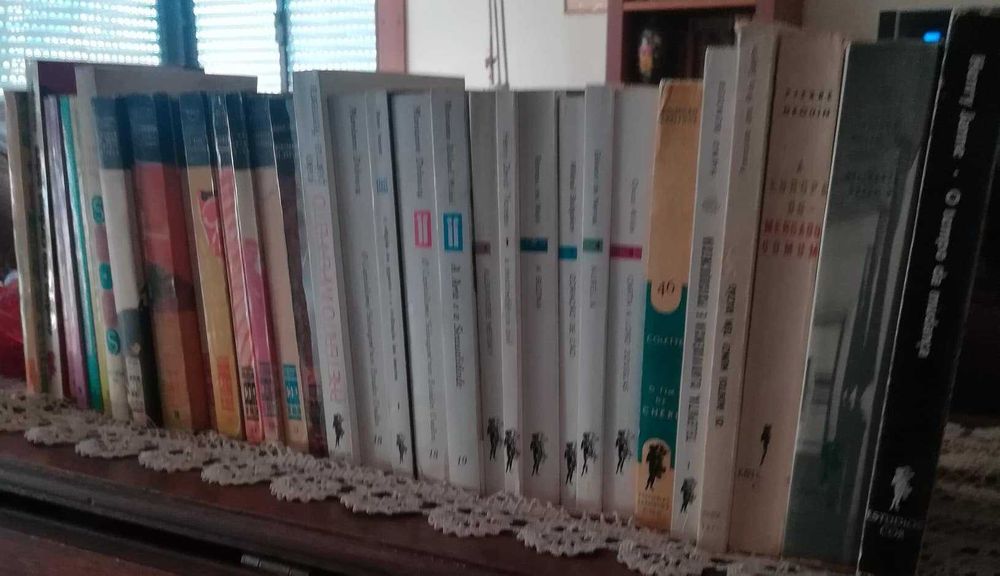 32 livros com temas variados da editora  Estudios Cor