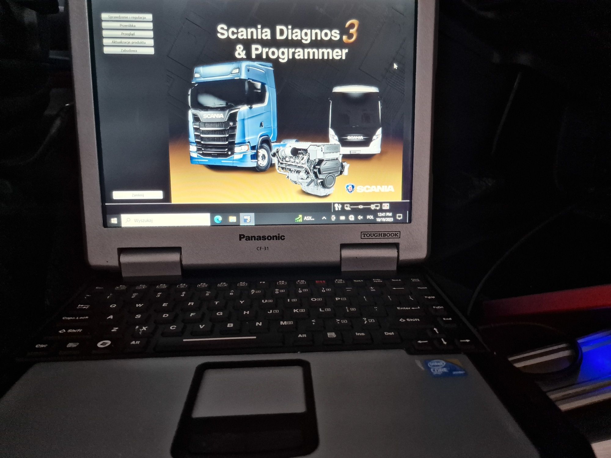 SCANIA Sprzęt diagnostyczny VCI3, SDP3 - 2.60 ostatnia wersja komplet
