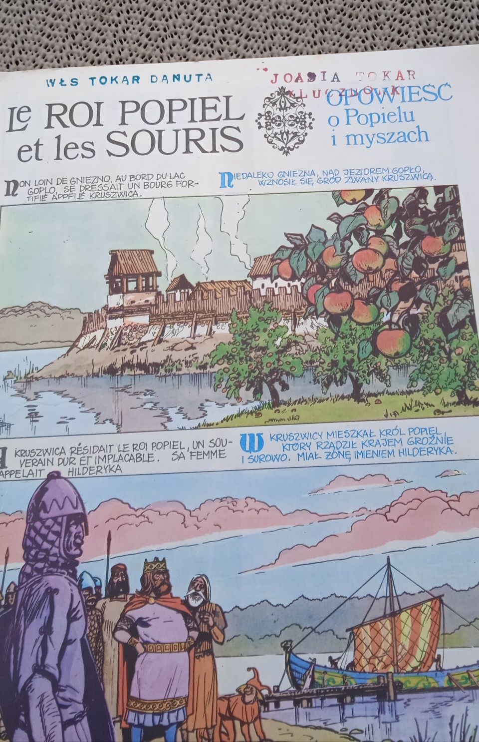 Komiks " Opowieść o Popielu i myszach" z 1976 r.