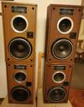 Kolumny głośnikowe UNITRA TONSIL ZG30C114 Hi-Fi 4 szt.