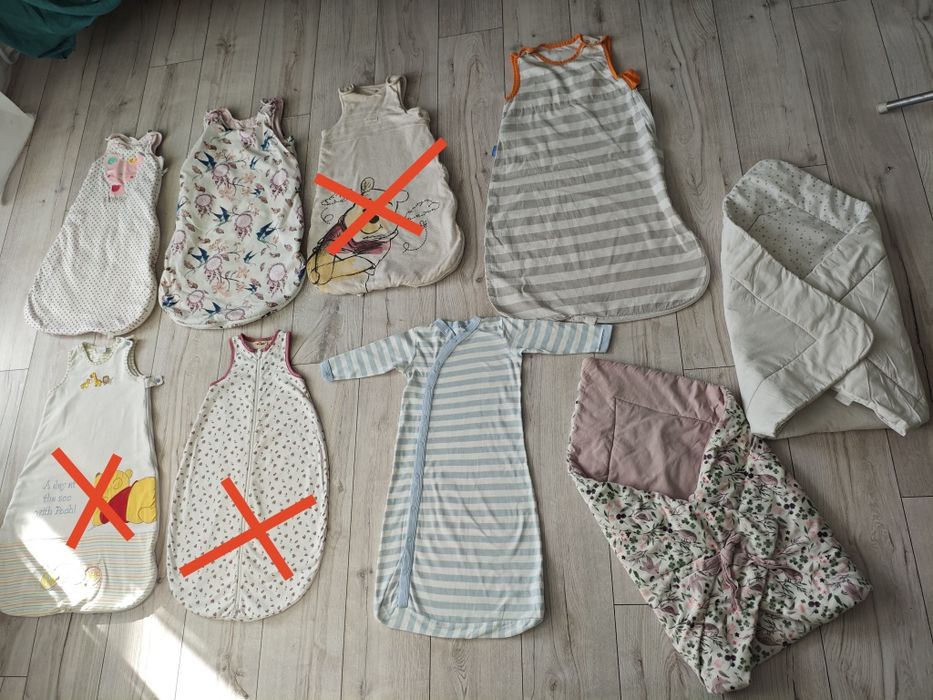 Mix dla dzieci nocnik śpiworki butelki smoczek śliniak ubranka
