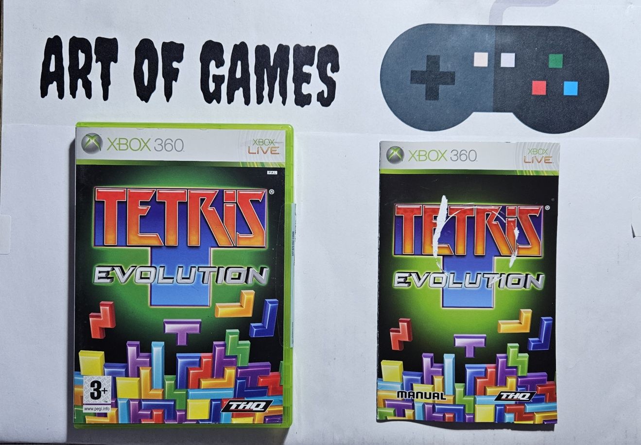 Tetris Evolution Xbox 360 Komplet 3xA