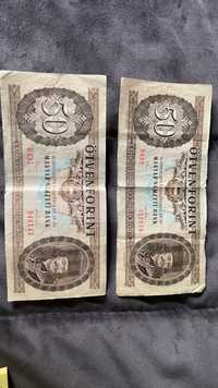 Banknoty 50 forintów 1975r. - Węgry