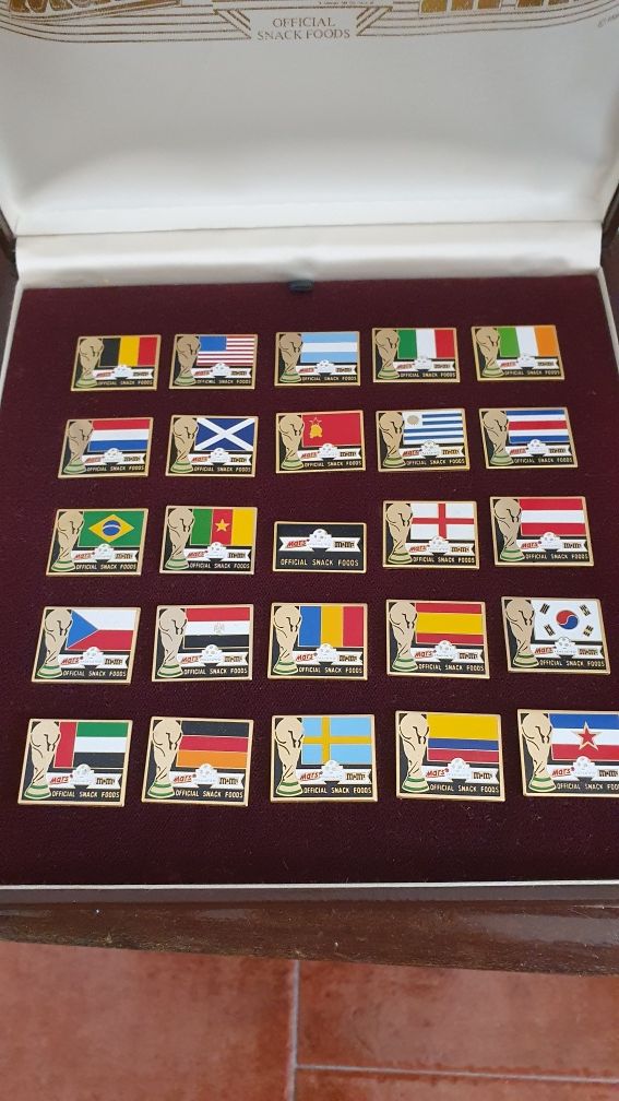 Colecção Pins Italia 1990