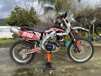 Honda CRF 450 X com matricula