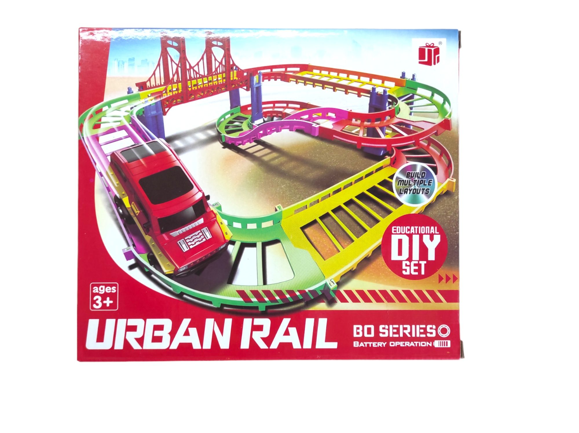 Дитячий трек URBAN RAIL, залізна дорога, автотрек
Дитячий трек URBAN R