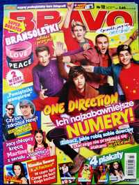 Bravo Nr 12/2013 front One Direction, komplet plakatów