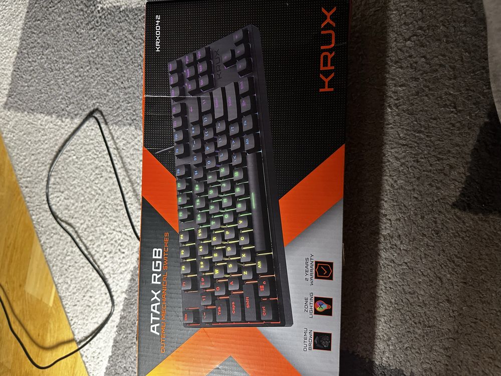 Klawiatura KRUX ATAX RGB KRX0042 outemu mechanical