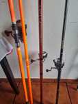 conjunto de canas de pesca