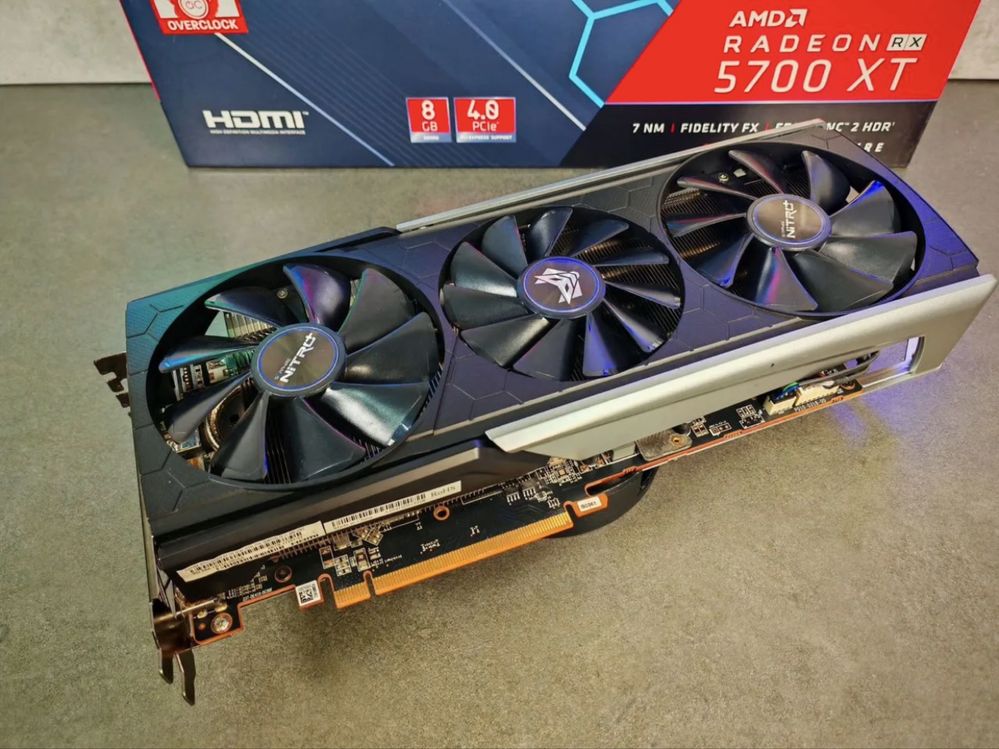 Sapphire AMD Radeon RX 5700 XT BE 8GB Nitro+ OVERCLOCK