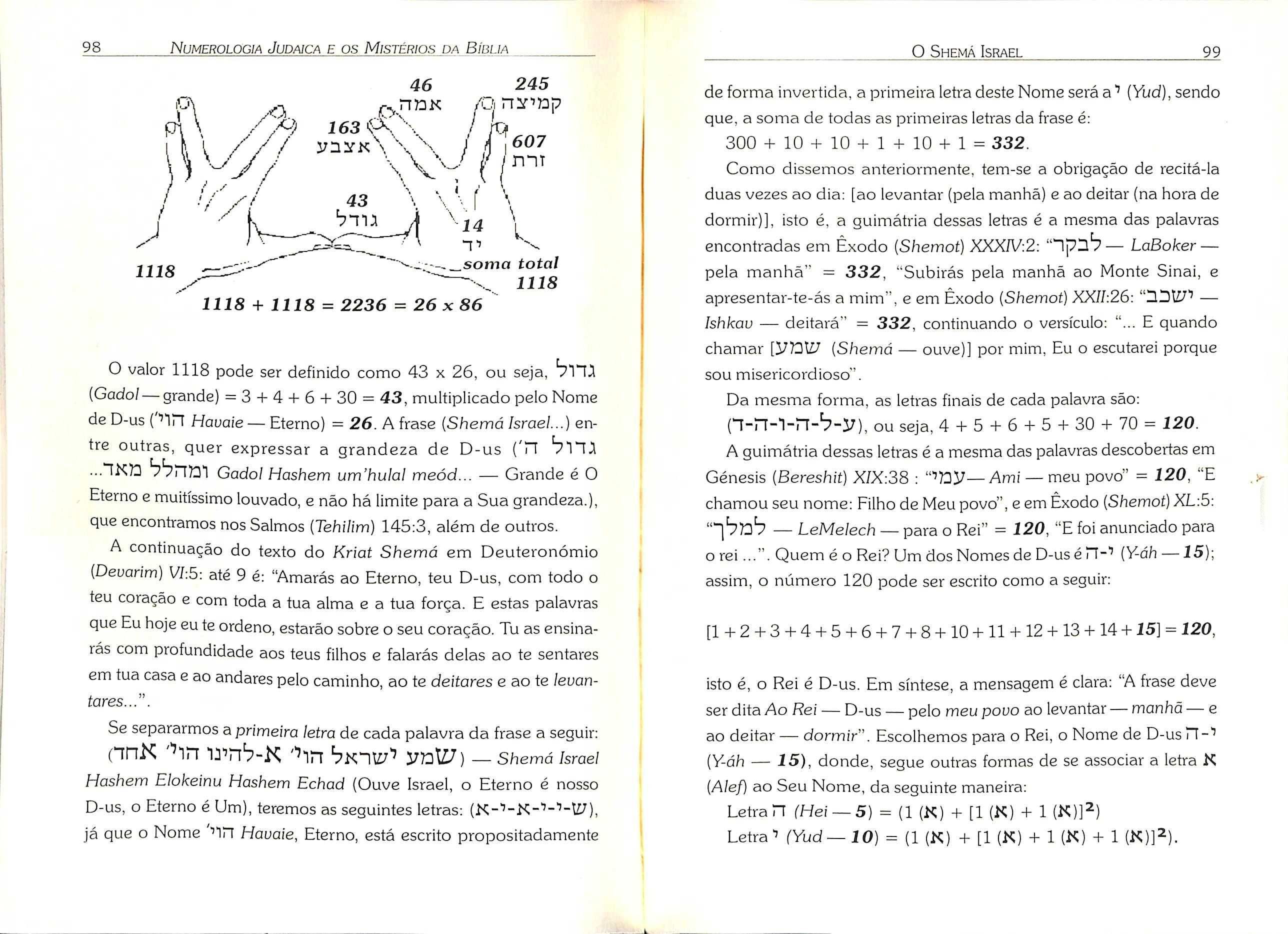 "Numerologia Judaica e os Mistérios da Bíblia" de David Zumerkorn