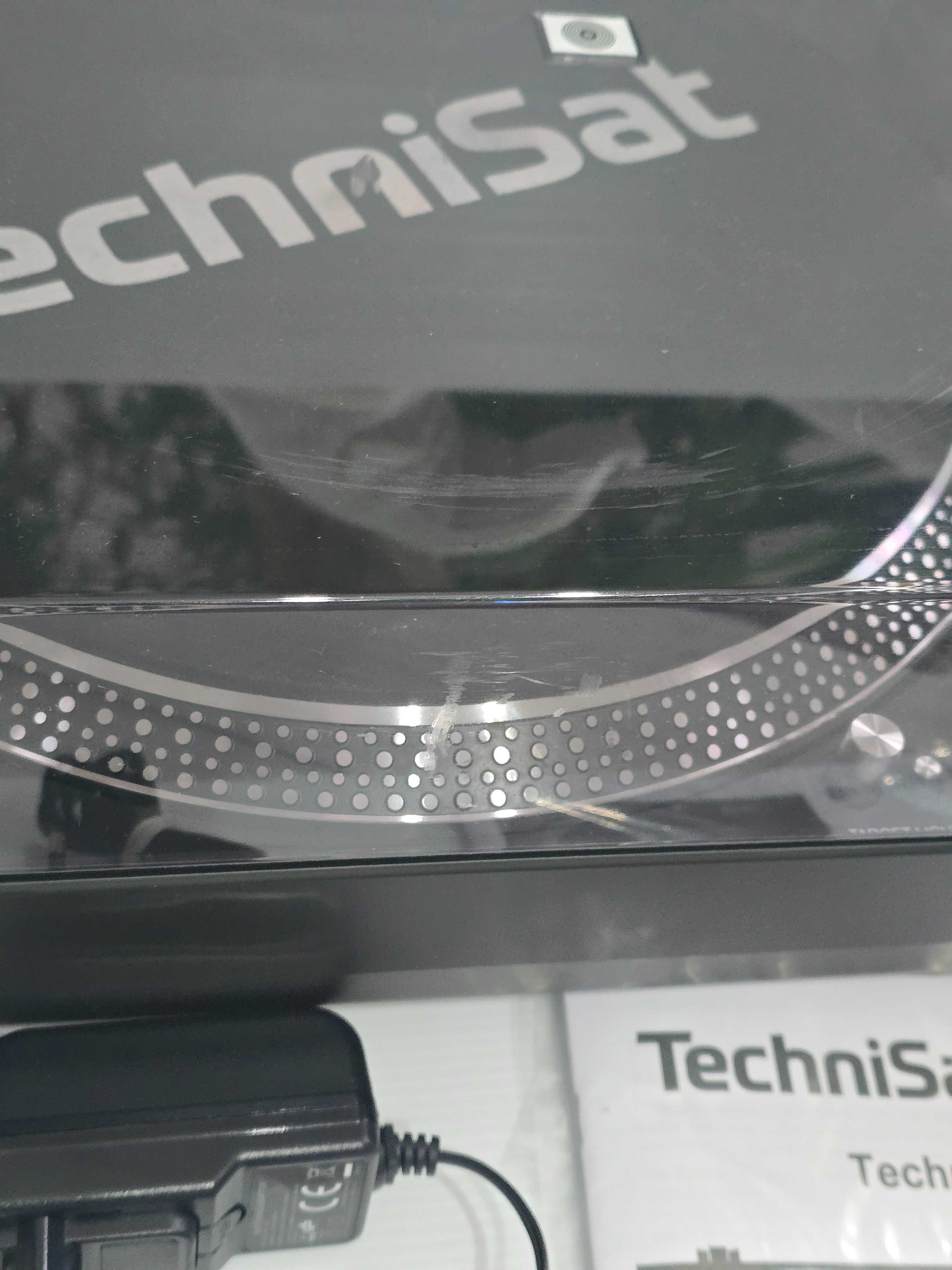 Gramofon TECHNIPLAYER LP 300 Technisat talerz aluminiowy- nie kręci