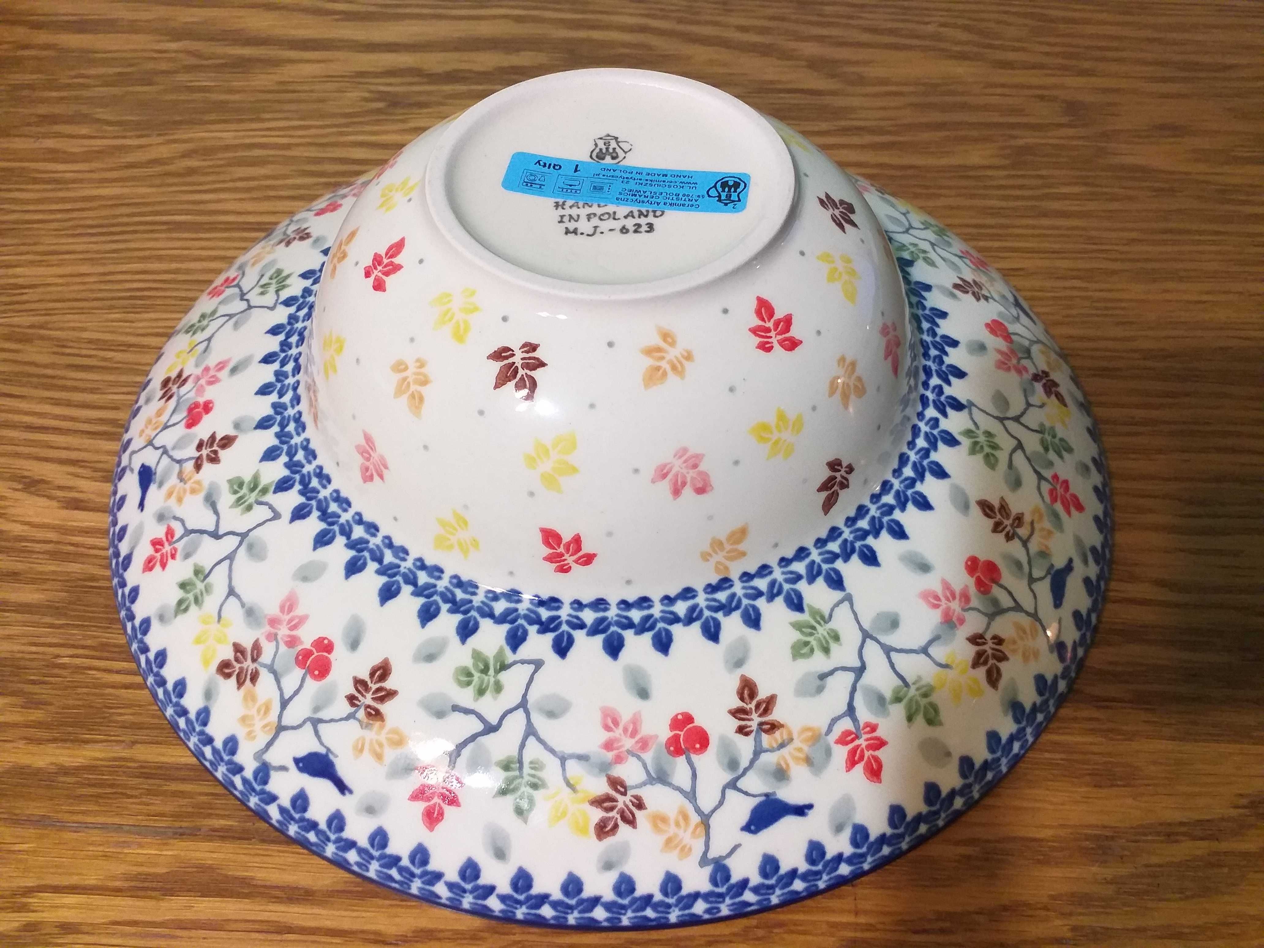 Talerz do spaghetti 25cm GAT1 Ceramika Artystyczna Boleslawiec