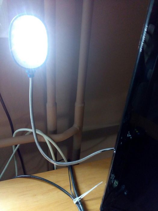 Lampka LED z usb do komputera