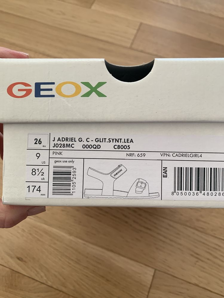 Sandaly Geox, rozmiar 26