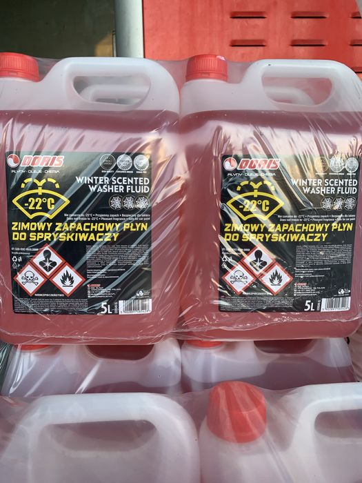 Płyn zimowy spryskiwacz -22C Nie śmierdzi