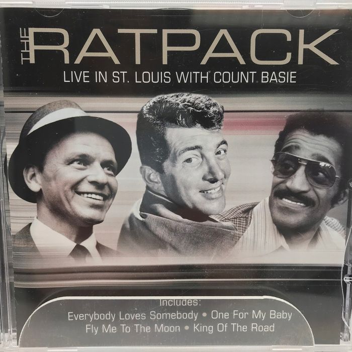 cd - the rat pack - live in st. louis with count
