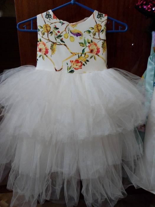 Народное пышное платье