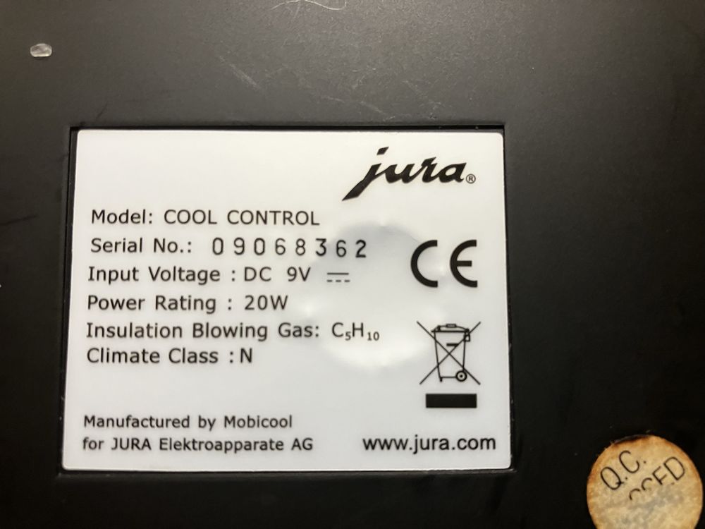 Chłodziarka Cool Control Jura