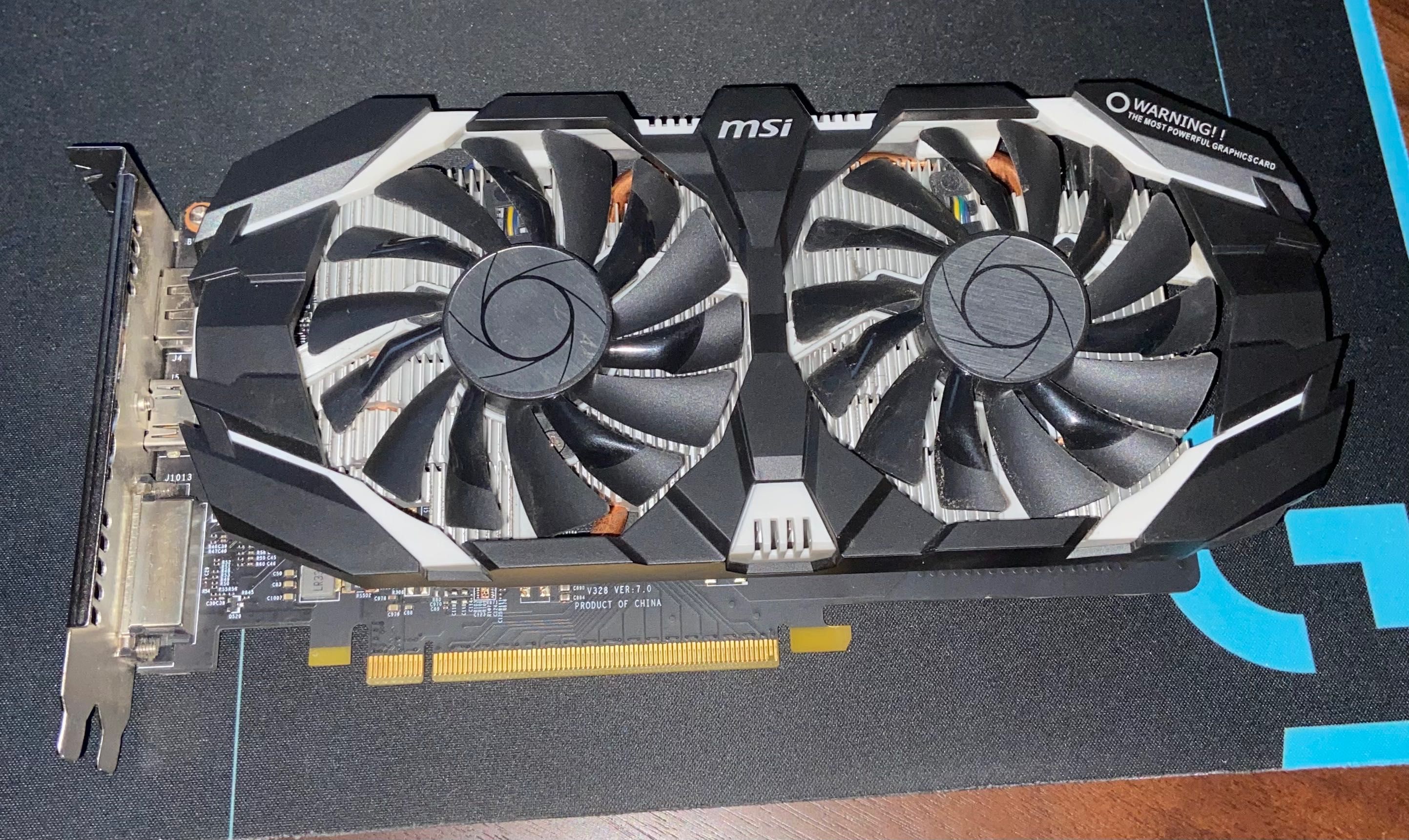 MSI GTX 1060 6GB