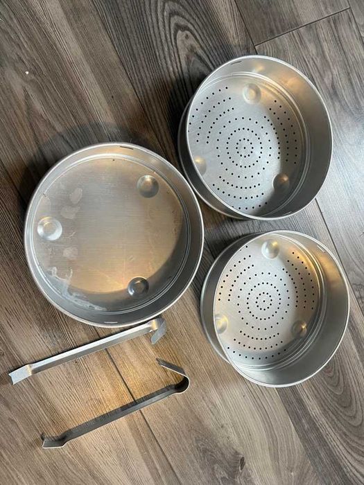 Sokownik aluminiowy naczynia turystyczne