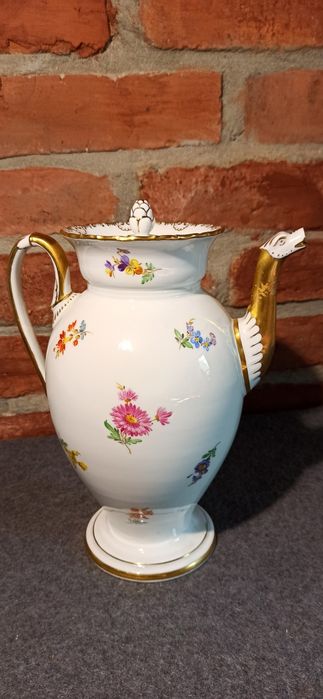 Królewska Porcelana MEISSEN Dzbanek do kawy Miśnia