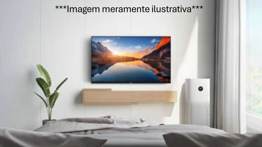 Smart TV nova, na caixa
