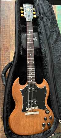 Sprzedam gitarę elektryczną Gibson Sg Tribute USA Natural Walnut 2023